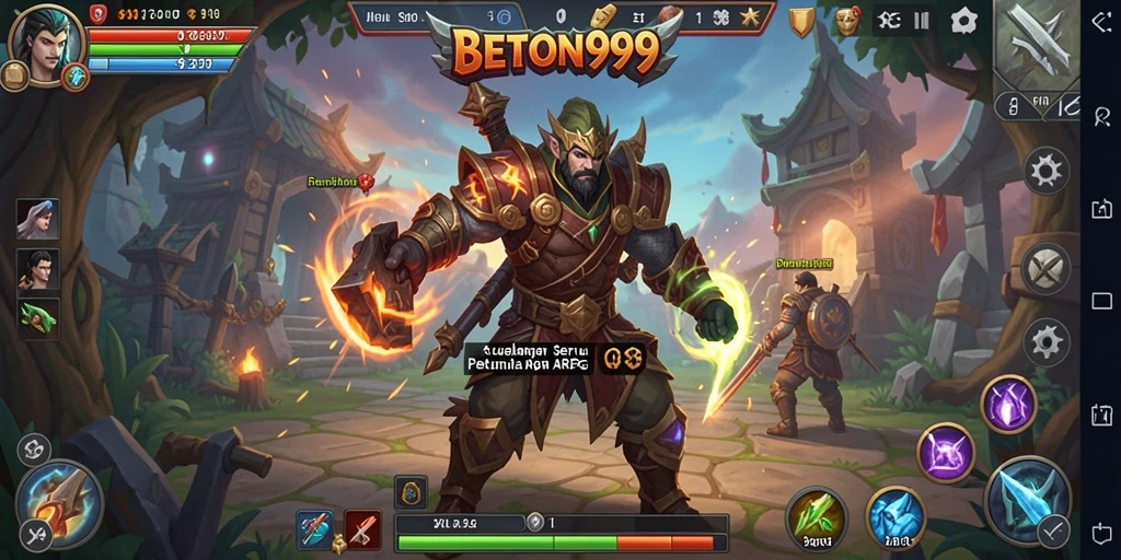 Tampilan gameplay BETON999 yang menakjubkan dan penuh aksi.