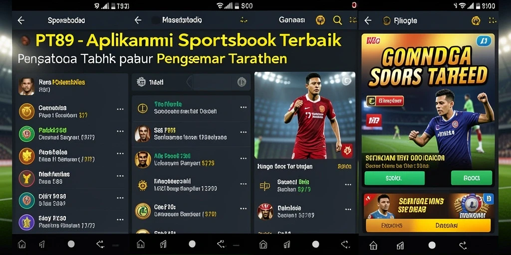 Tampilan menarik dari gameplay PT89 dalam taruhan olahraga.
